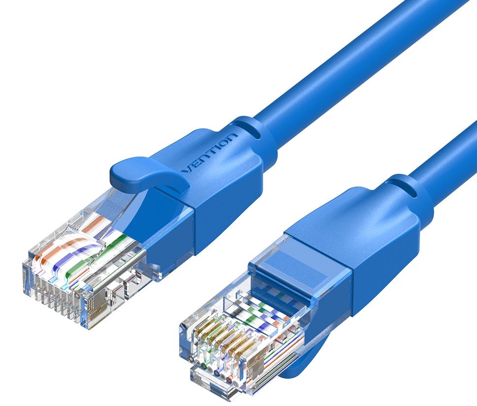 Cablu de rețea  Vention - IBELD, RJ45/RJ45, 0.5m, albastru
