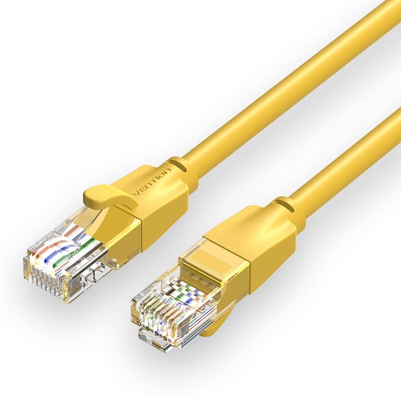Cablu de rețea  Vention - IBEYH, RJ45/RJ45, 2m, galben