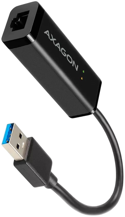 Adaptor de rețea  AXAGON - ADE-SR, USB-A/RJ45, 1000Mbps, negru