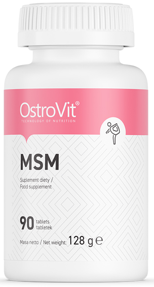 MSM, 1000 mg, 90 tablete, OstroVit