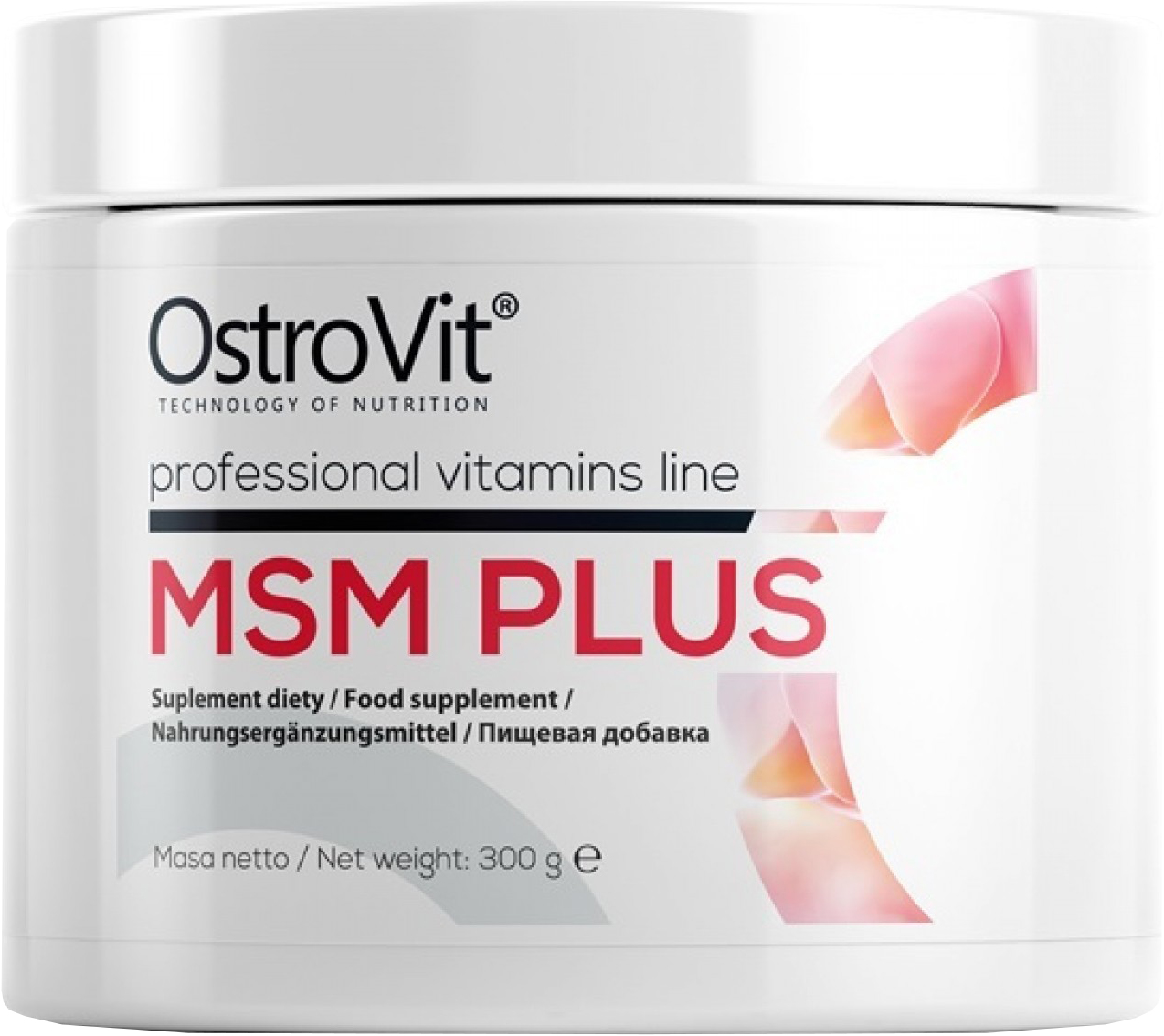 MSM Plus, fără gust, 300 g, OstroVit