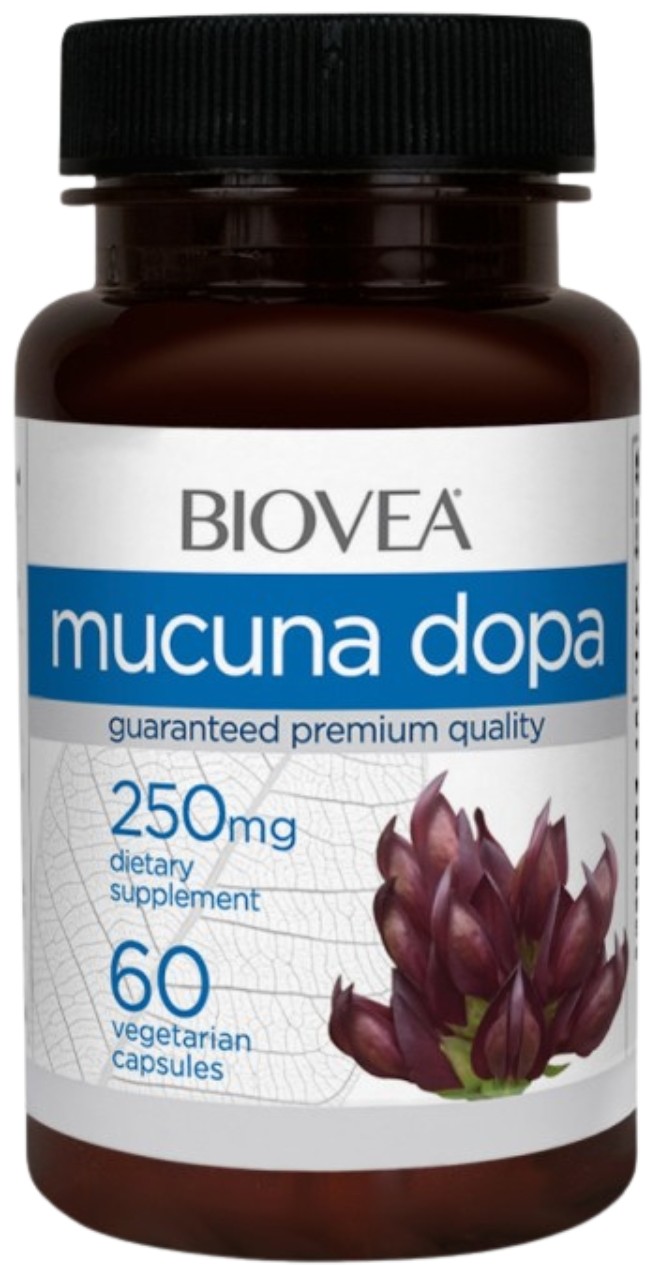 Mucuna Dopa, 250 mg, 60 capsule, Biovea