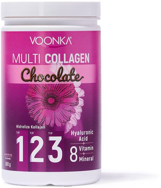 Multi Collagen, ciocolată, 380 g, Voonka