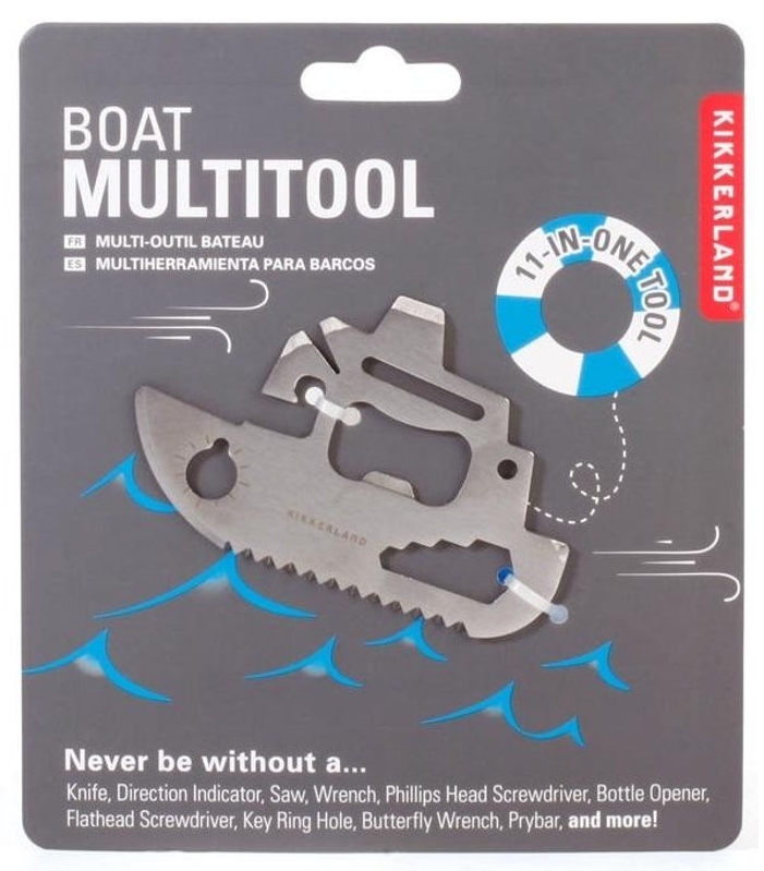 Instrument multifuncțional Kikkerland - Boat, 11 în 1