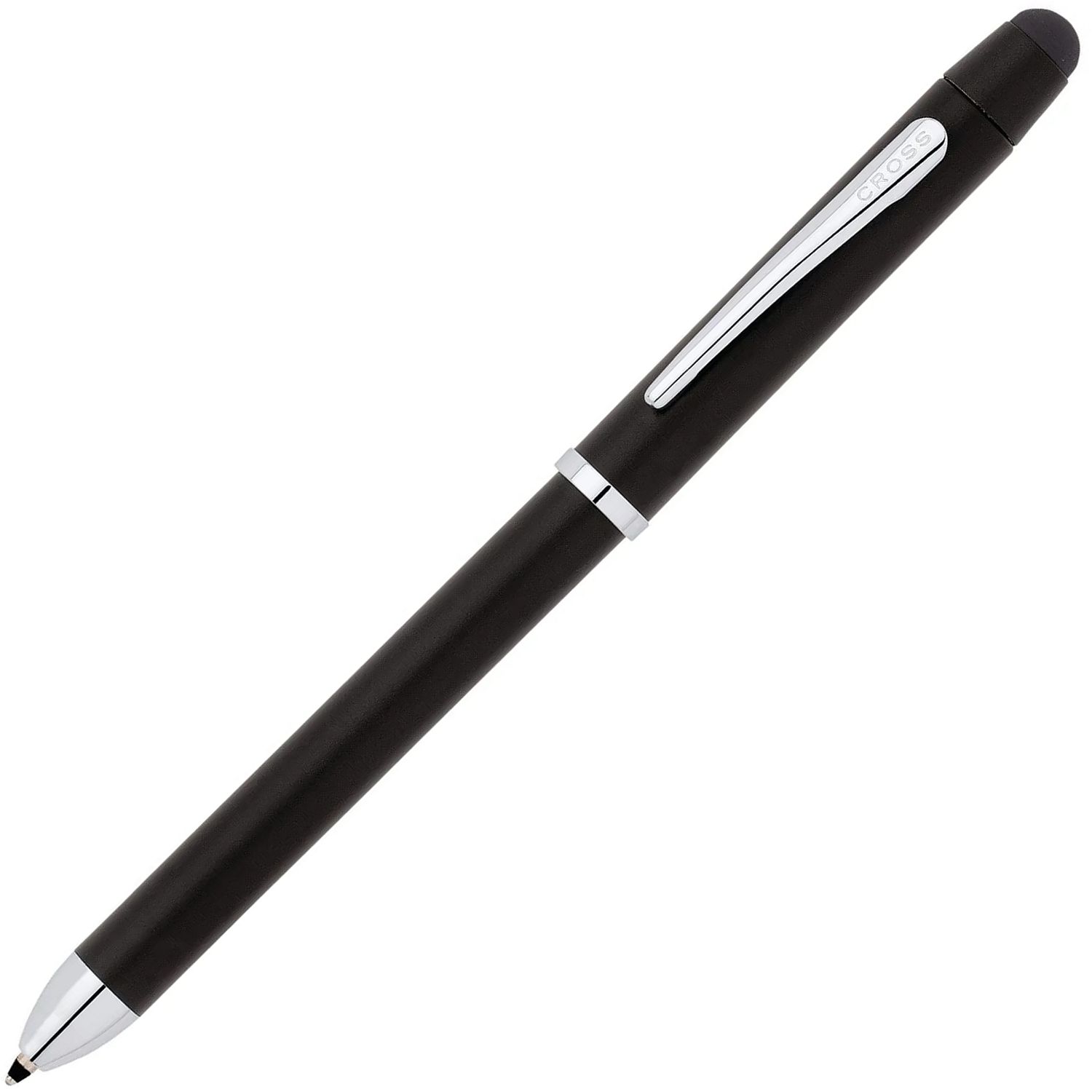 Instrument de scris multifuncțional Cross Tech3 - Black Chrome