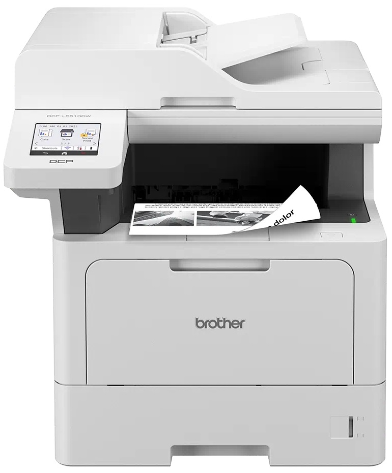 Dispozitiv multifuncțional Brother - MFC-L5710DN, laser, alb