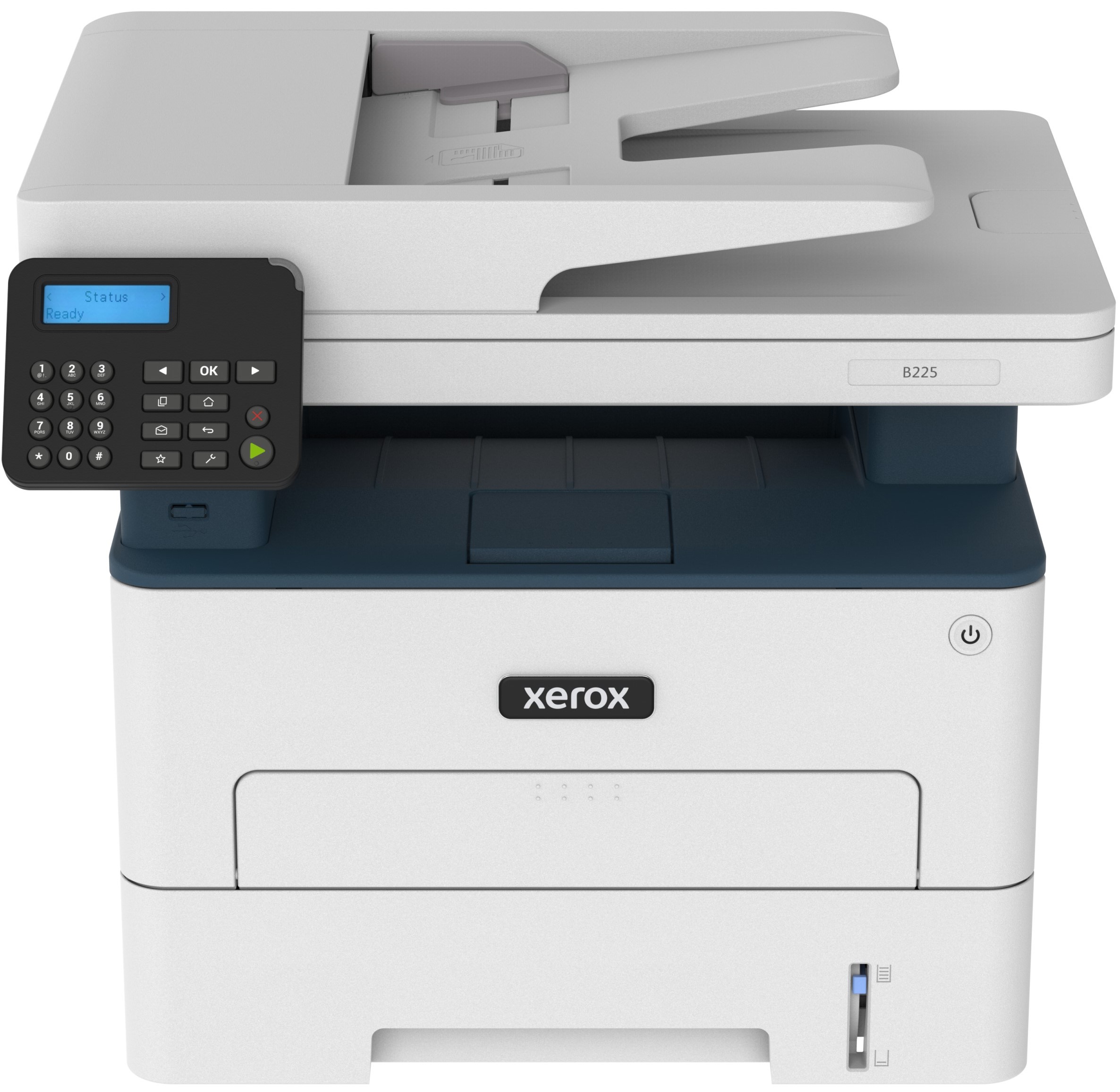 Dispozitiv multifuncțional Xerox - B225, laser, alb