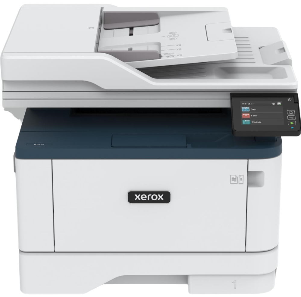 Dispozitiv multifuncțional Xerox - B305, laser, alb