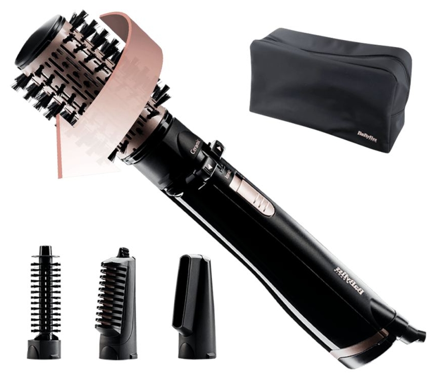 Multistyler BaByliss – Ionic Airbrush AS200ROE, 1000W, negru