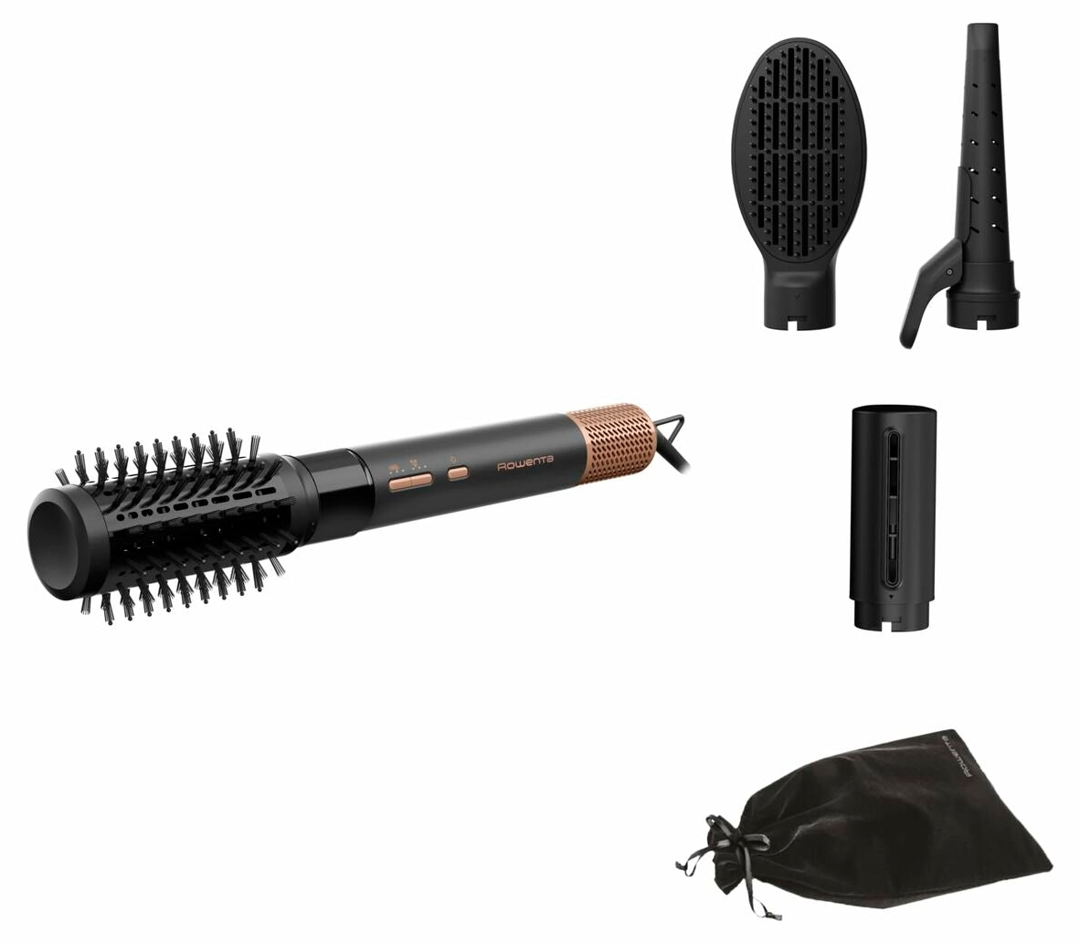 Aparat de stilizare multiplă Rowenta - Air Shape UB9820E0, 1300 W, 3 viteze, 5 în 1, negru