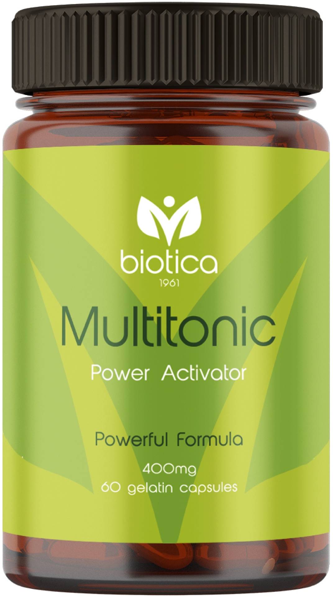Multitonic, 400 mg, 60 capsule de gelatină, Biotica 1961