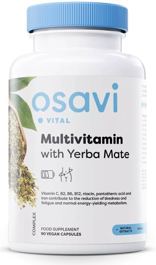 Multivitamin with Yerba Mate, 90 capsule, Osavi