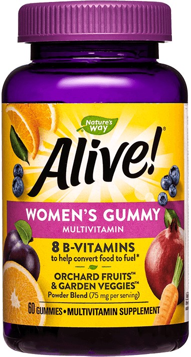Alive Women's Gummy Multivitamin, 60 tablete, Nature's Way