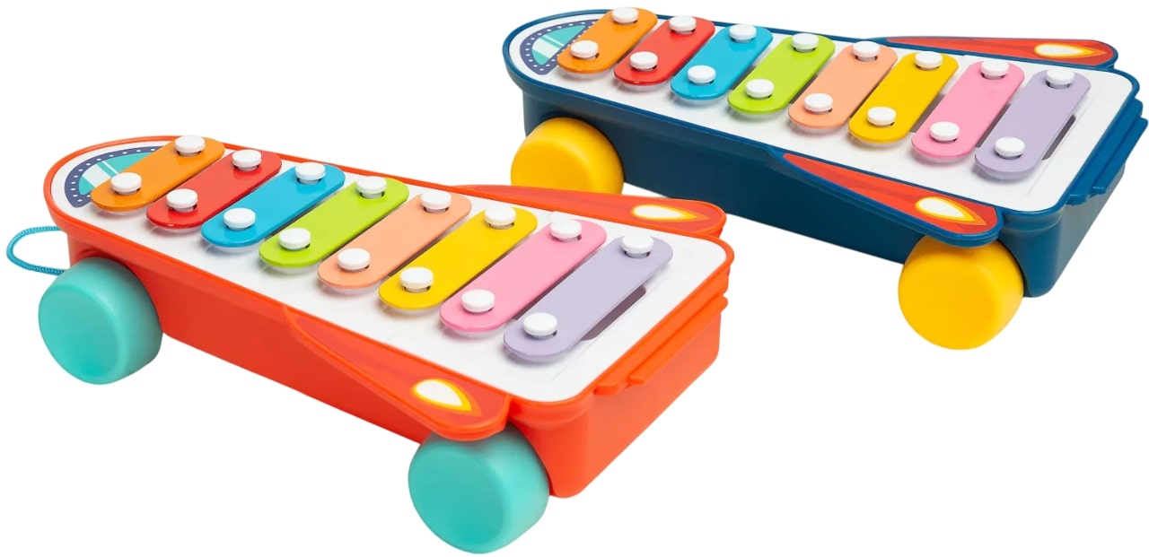 Instrument muzical Caretero Toyz - Rainbow Cymbals, sortiment