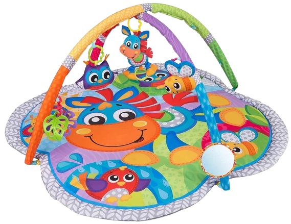 Salteluta muzicala pentru gimnastica bebelusului  Playgro - Calul Hop Trop