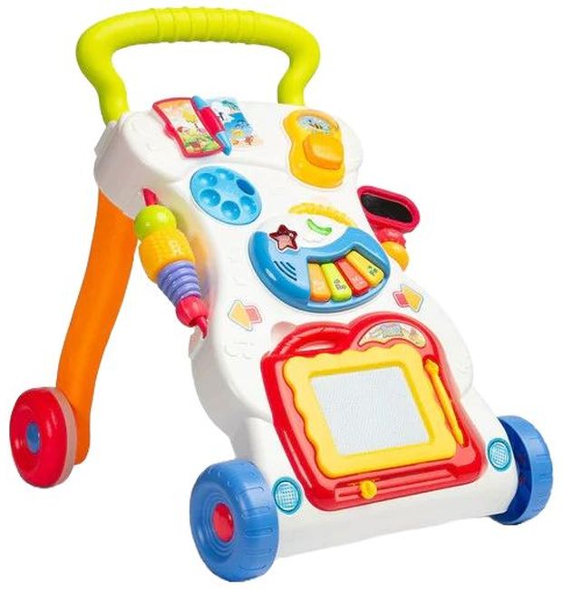 Jucărie muzicală pentru mers Caretero Toyz - Curcubeu