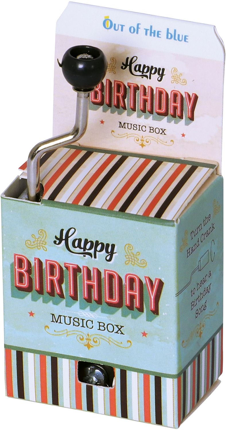 Cutie muzicală Out of the Blue - Happy Birthday