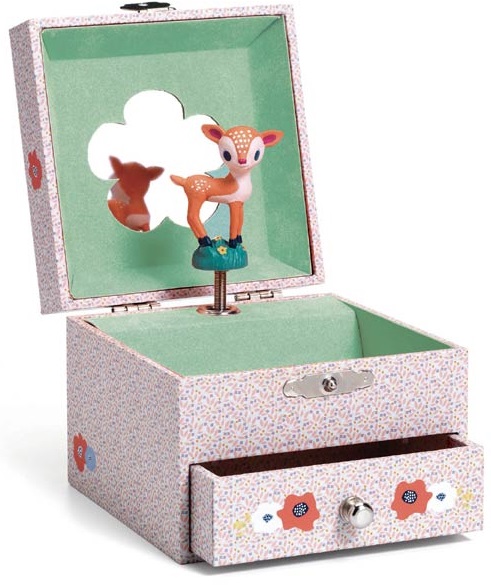 Djeco Cutie muzicala Wood Fawn