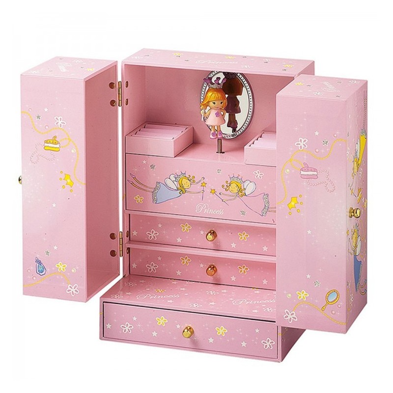 Cutie muzicala cu sertar Trousselier - cu figurina Balerina