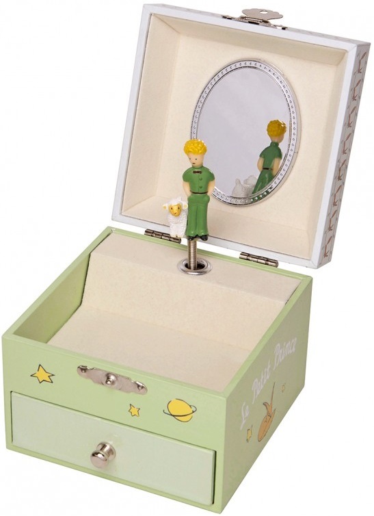 Cutie muzicala  Trousselier - Micul Print, verde