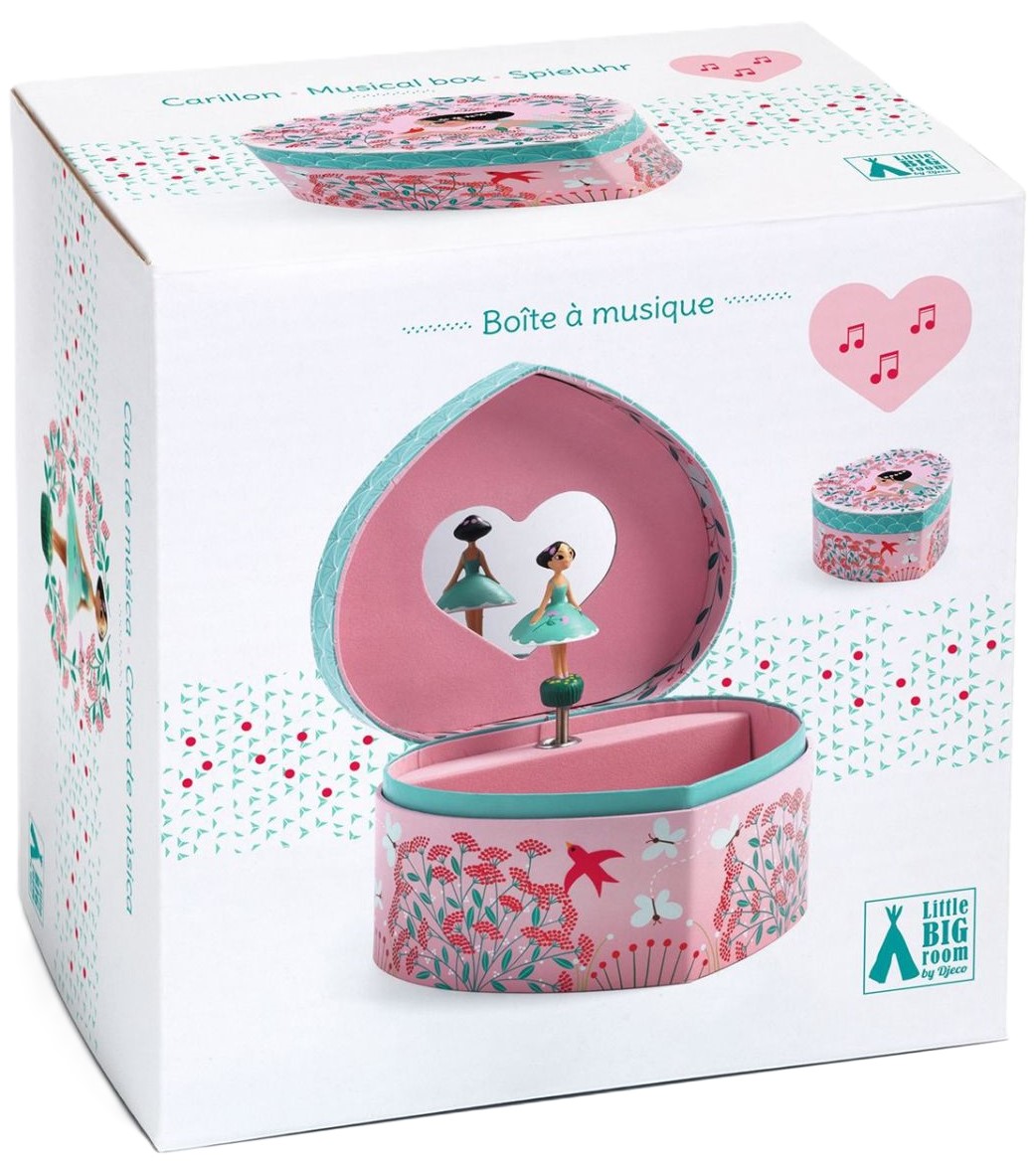 Cutie muzicală de bijuterii Djeco - Nimfa de primăvară