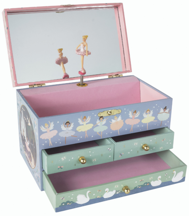 Cutie muzicala pentru bijuterii Floss & Rock - Balerina