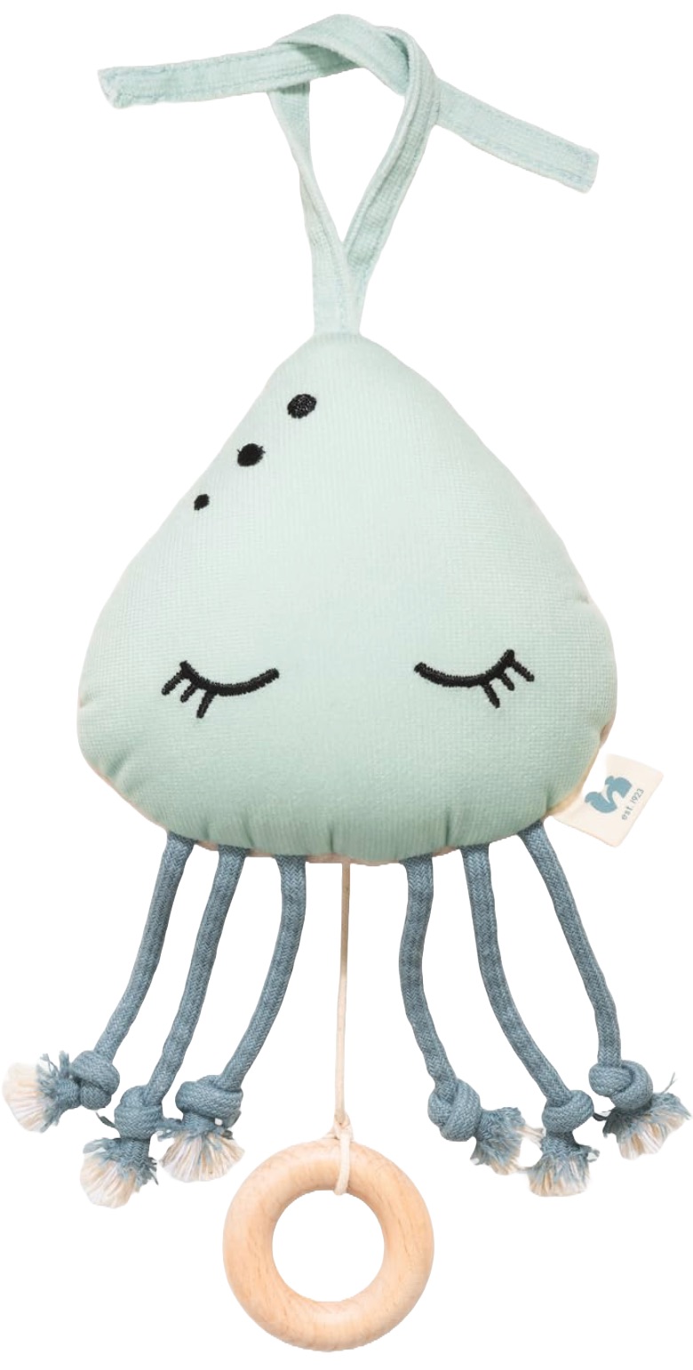Jucărie muzicală de pluș Hauck - Cuddle N Sleep, Jellyfish