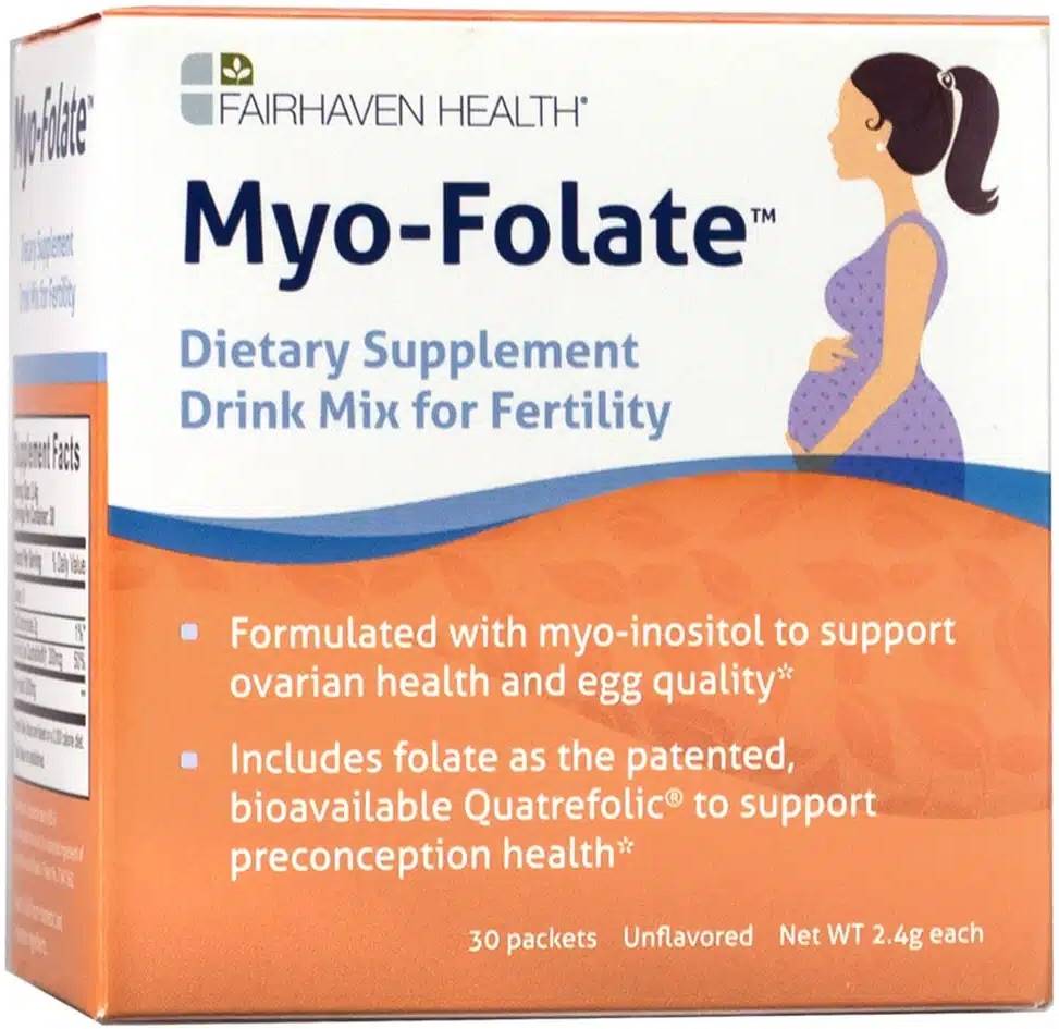 Myo-Folate, 30 pliculețe, Fairhaven Health