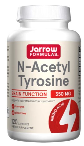 N-Acetyl Tyrosine, 350 mg, 120 capsule, Jarrow Formulas