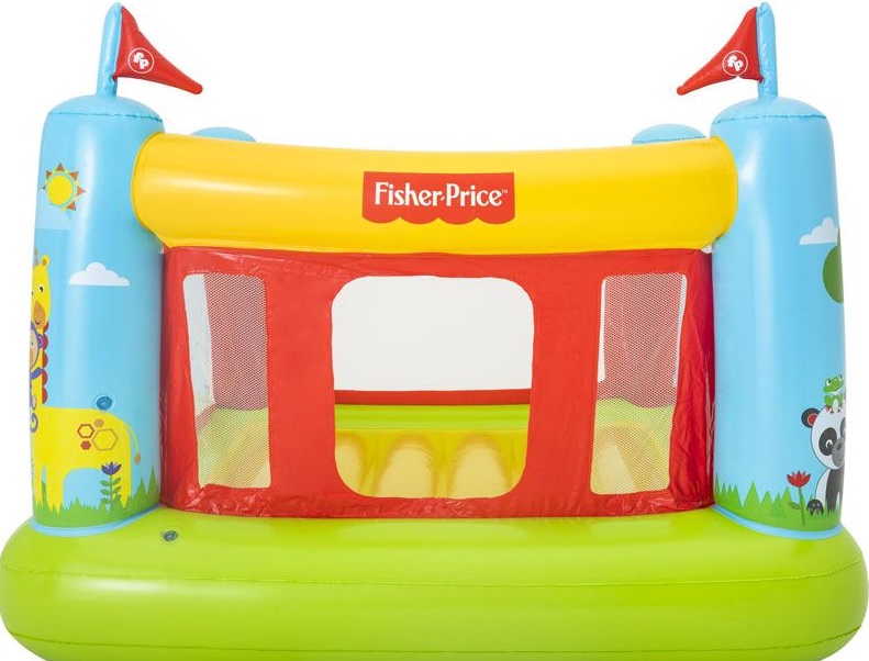 Trambulină gonflabilă pentru sărituri Fisher price - Castel, sortiment