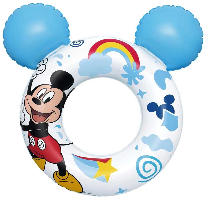 Colac gonflabil Bestway - Mickey Mouse, 74 x 76 cm