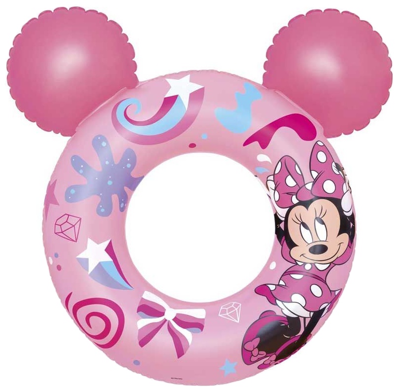 Colac gonflabil Bestway - Minnie Mouse, 74 x 76 cm