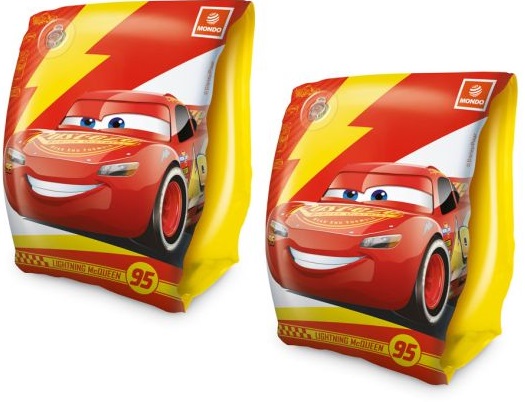 Centură de mână gonflabilă Mondo - Cars, 15 x 23 cm