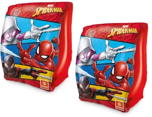 Centură de mână gonflabilă Mondo - Spiderman, 15 x 23 cm
