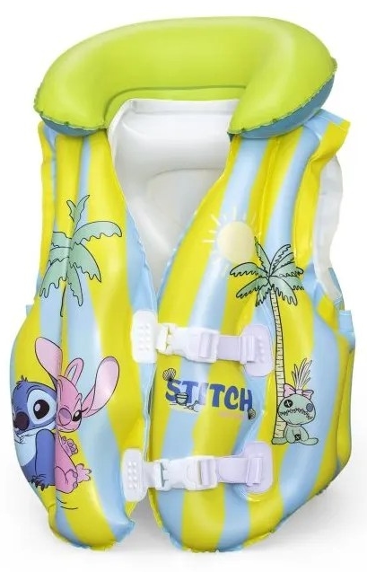 Vestă de înot gonflabilă Bestway - Disney Lilo & Stitch, 9104R, 3-6 ani