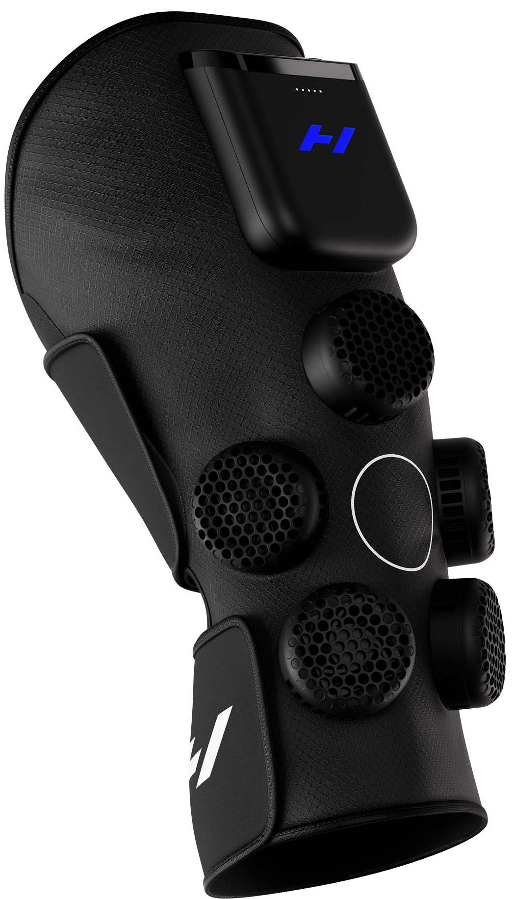 Orteză de genunchi pentru terapie Hyperice - Contrast 2 Knee, negru
