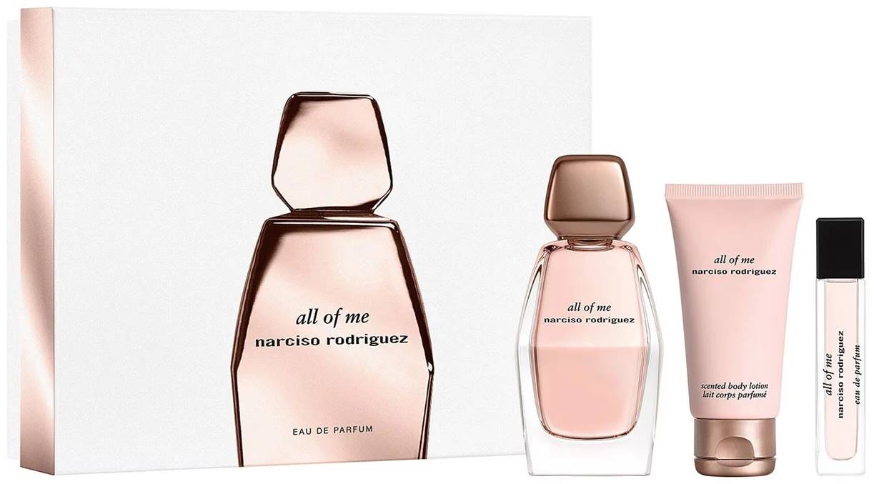 Narciso Rodriguez Set All Of Me - Apă de parfu, 90 și 10 ml + Loțiune, 50 ml