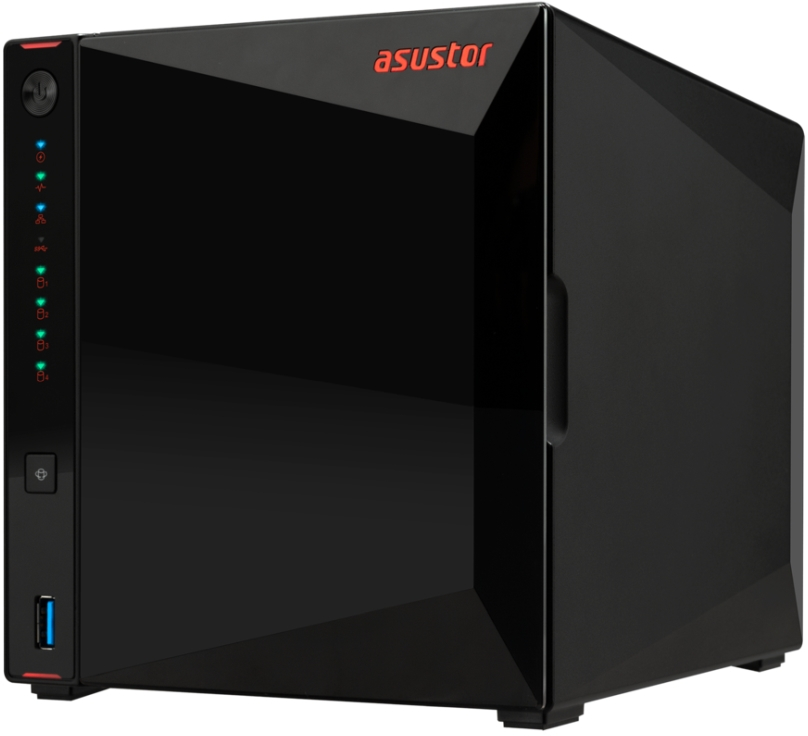 Dispozitiv NAS Asustor - Nimbustor AS5404T, 4GB, negru