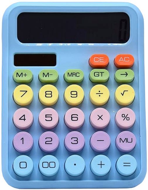 Calculator de birou B-Max Color - 12 dgt, sortiment