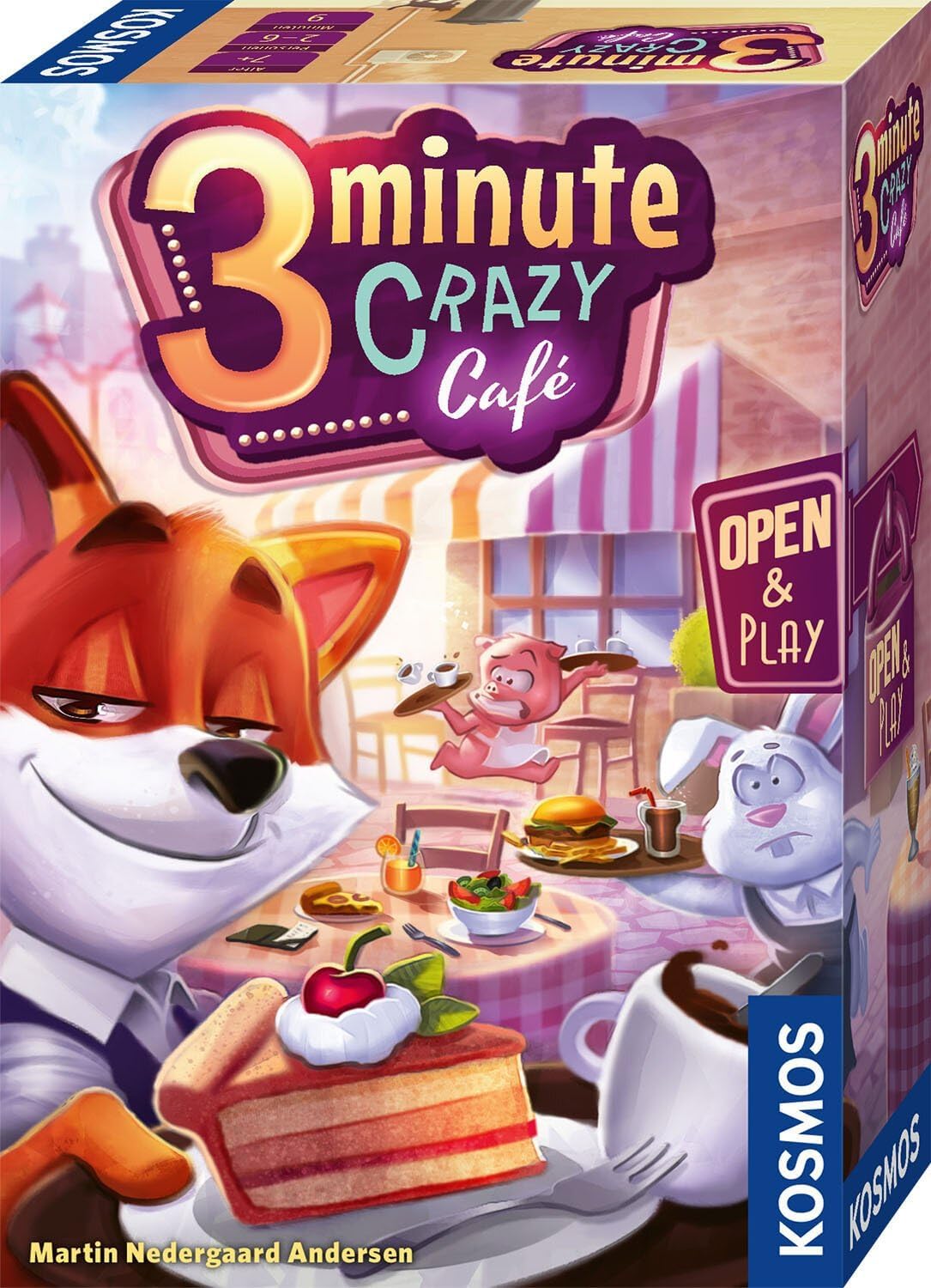 Joc de societate  3 Minute Crazy Cafe - De cooperare