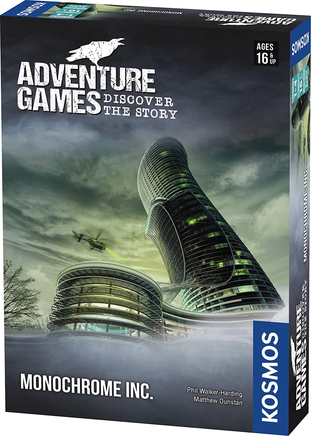 Joc de societate Adventure Games - Monochrome Inc - Cooperativ