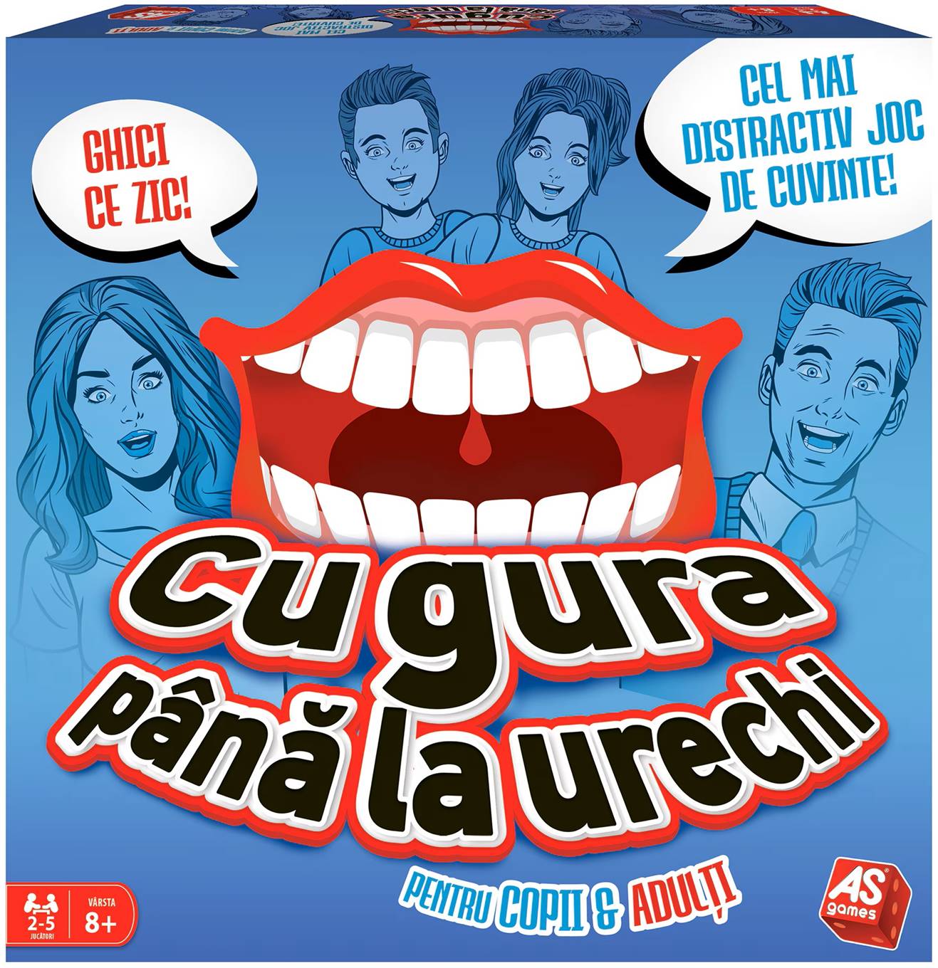 Joc de societate. Cu gura pana la urechi pentru adulti si copii - imagine 2