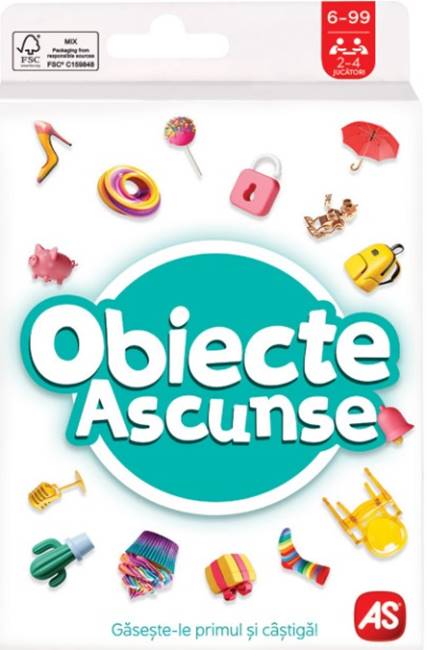 Joc de societate  AS Games - Obiecte ascunse