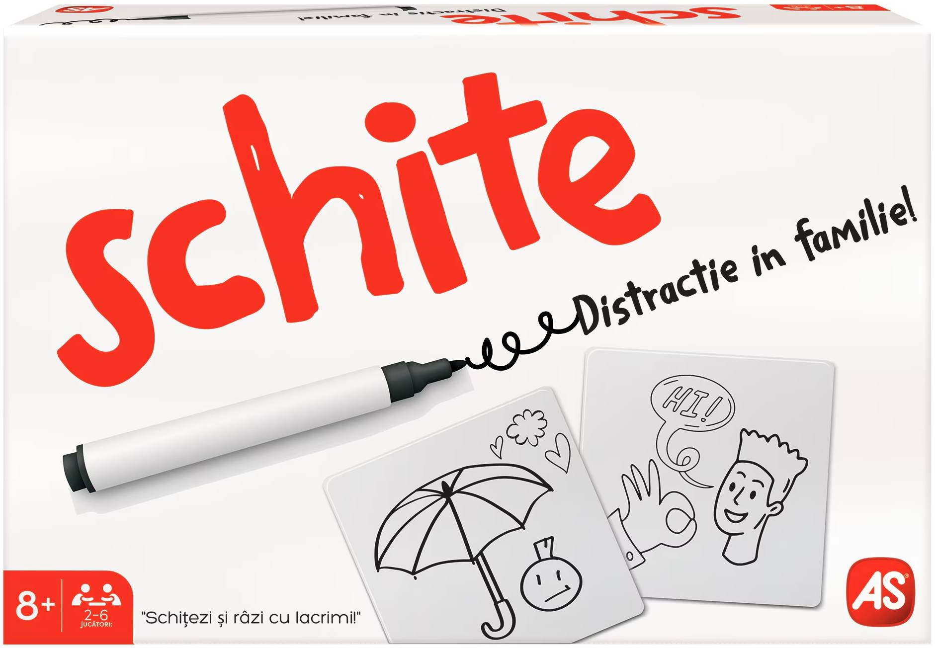 Joc de societate  AS Games - Schite Distractie in familie