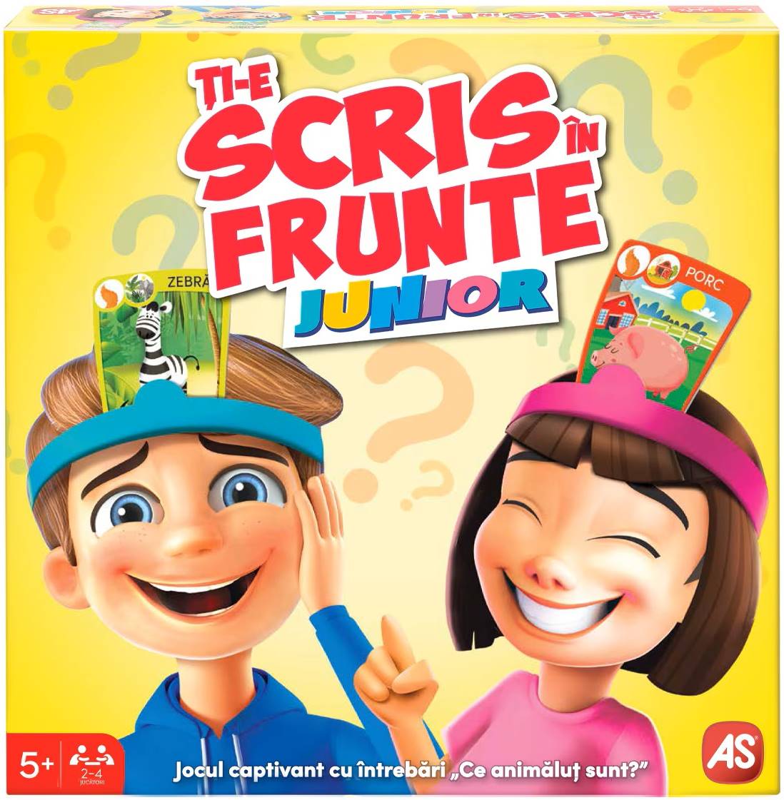 Joc de societate: Ti-e scris in frunte. Junior - imagine 2