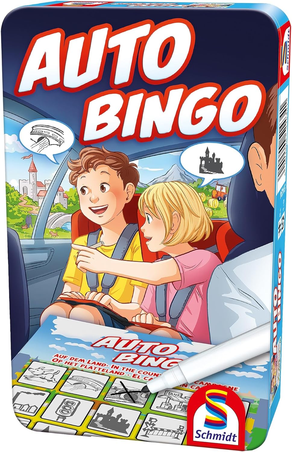 Joc de societate Auto Bingo - Pentru copii