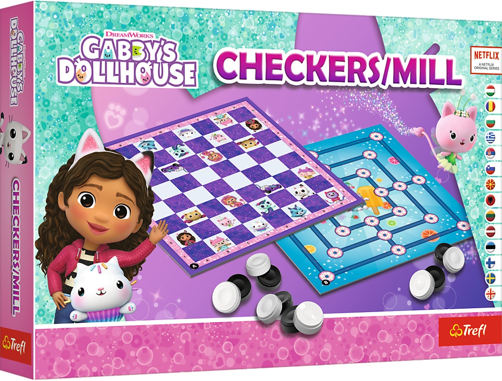 Set jocuri: Dame si Moara. Gabby's Dollhouse - imagine 2