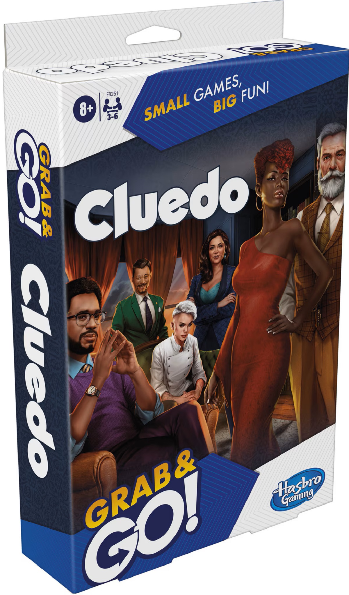 Joc de societate Cluedo: Grab &amp; Go! - Familial