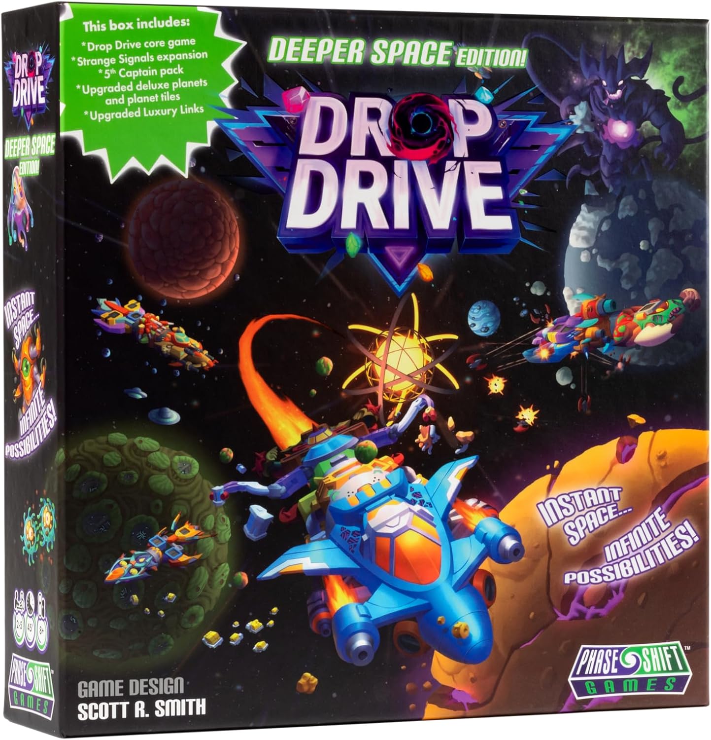 Joc de societate Drop Drive: Deeper Space Edition - Strategie