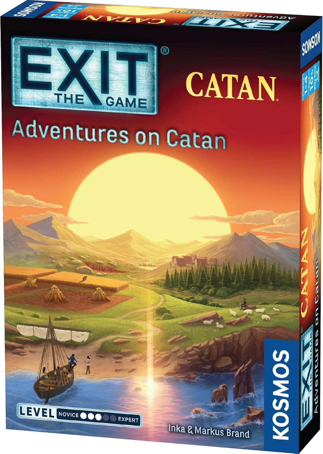 Joc de societate  Exit: Adventures on Catan - De cooperare